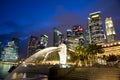 Singapore Merlion Royalty Free Stock Photo