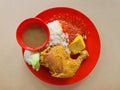 Singapore Nasi Ayam penyet