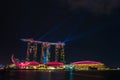 Singapore National Day 50years sand hotel point red light