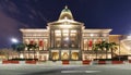 Singapore national Gallery at night