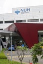 Singapore National University Hospital main building facade view