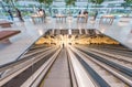 Singapore 2020: Newest Apple Store in Marina Bay Sands Floats on Water Royalty Free Stock Photo