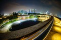 Singapore night view Royalty Free Stock Photo