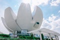 Art Science Museum is one of the attractions at Marina Bay Sands, an integrated resort in Singapore Royalty Free Stock Photo