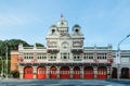 Singapore-18 NOV 2017:Singapore fire station old building facade day time view Royalty Free Stock Photo