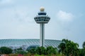 Changi Airport traffic control tower, The Jewel, Singapore