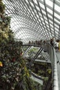 Cloud Forest Dome Conservatory at Gardens by the Bay in Singapore