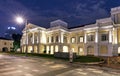 Singapore - Old Partliament at night, Art House Royalty Free Stock Photo