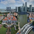 Singapore Parliament House Royalty Free Stock Photo