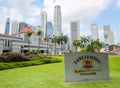 Singapore Parliament House Royalty Free Stock Photo