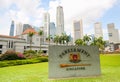 Singapore Parliament House Royalty Free Stock Photo