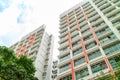 Singapore Public Housing Apartments in Punggol District, Singapore Royalty Free Stock Photo