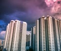 Singapore public residential housing apartment in Bukit Panjang. Royalty Free Stock Photo