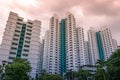 Singapore public residential housing apartment in Bukit Panjang. Royalty Free Stock Photo