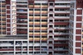 Singapore residential housing estate with apartment blocks in Choa Chu Kang
