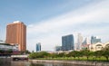 Singapore River and Clarke Quay Royalty Free Stock Photo