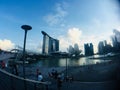 Singapore scenery Royalty Free Stock Photo