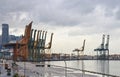 Singapore shipping container terminal, The Asian modernize harbor and global trade