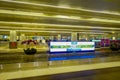 SINGAPORE, SINGAPORE - JANUARY 30. 2018: Indoor vieww of baggage claim area of Changi Airport. Singapore Changi Airport