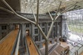 Singapore, Singapore - July 18, 2016: Interior of National Gallery Singapore, former City Hall of Singapore Royalty Free Stock Photo