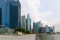 Singapore skycrapers Royalty Free Stock Photo