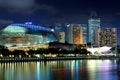 Singapore Skyline Night