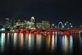 Singapore skyline and river