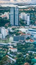 Singapore skyline skyscrapers city aerial scenic urban view