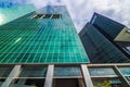 Singapore skyscraper modern office building blue sky Royalty Free Stock Photo