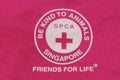 Singapore SPCA T-shirt logo print