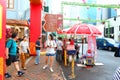 Singapore :Steet vendor at Chinatown