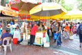 Singapore :Steet vendor at waterloo street