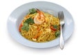 Singapore style noodles Royalty Free Stock Photo