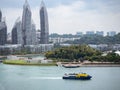 Singapore : Reflections at Keppel Bay in Singapore luxury waterfront residential complex, modern green architecture