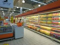 Singapore: Supermarket product on display