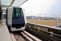 Singapore urban train station Royalty Free Stock Photo