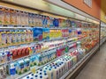 Singapore: Imported dairy product on display