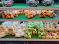 Singapore: Imported fruits product on display