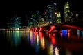 Singapore Waterfront at night