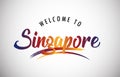 Welcome to Singapore