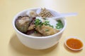 Singapore Yong Tau Foo Soup Royalty Free Stock Photo