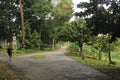 Jogger in Bishan Ang Mo Kio Park in Singapore