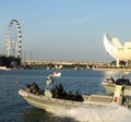 Singaporean Navy Speed boats