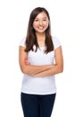 Singaporean woman Royalty Free Stock Photo