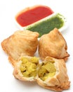 Singara Curry Puff Royalty Free Stock Photo