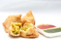 Singara Curry Puff Royalty Free Stock Photo