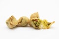 Singara isolated on white background, spicy snacks Royalty Free Stock Photo