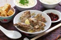 Singare bak kut teh, spicy pork rib soup Royalty Free Stock Photo