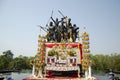 The monument of eleven warriors leaders of Khai Bangrachan in Bang Rachan village of Singburi city in Sing Buri, Thailand.