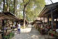 Small market vintage and retro style of Khai Bangrachan in Bang Rachan village in Sing Buri , Thailand